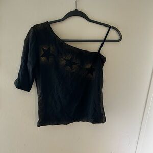 Black medium tank top